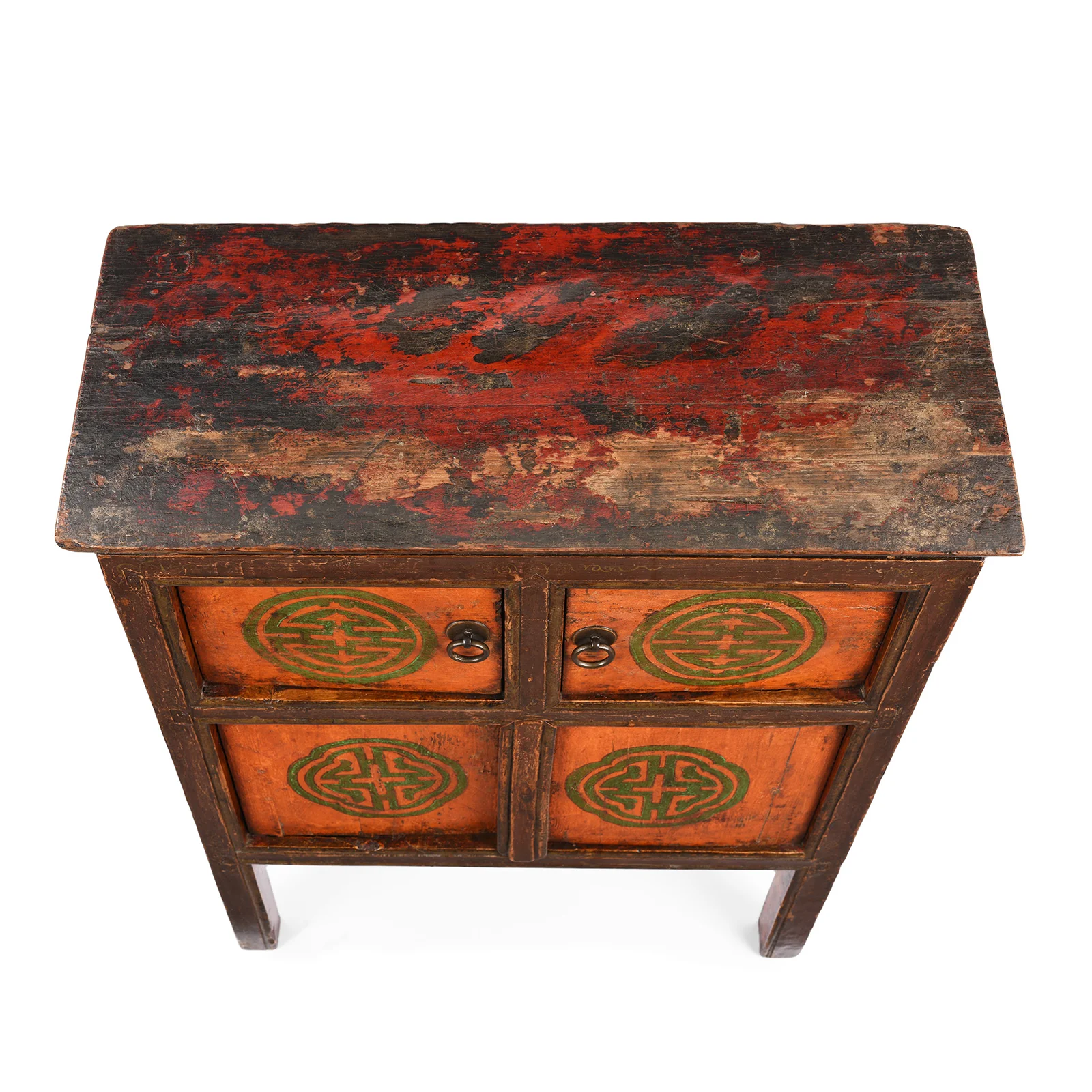 Painted Tibetan Chagam Cabinet -19th Century - Image 8