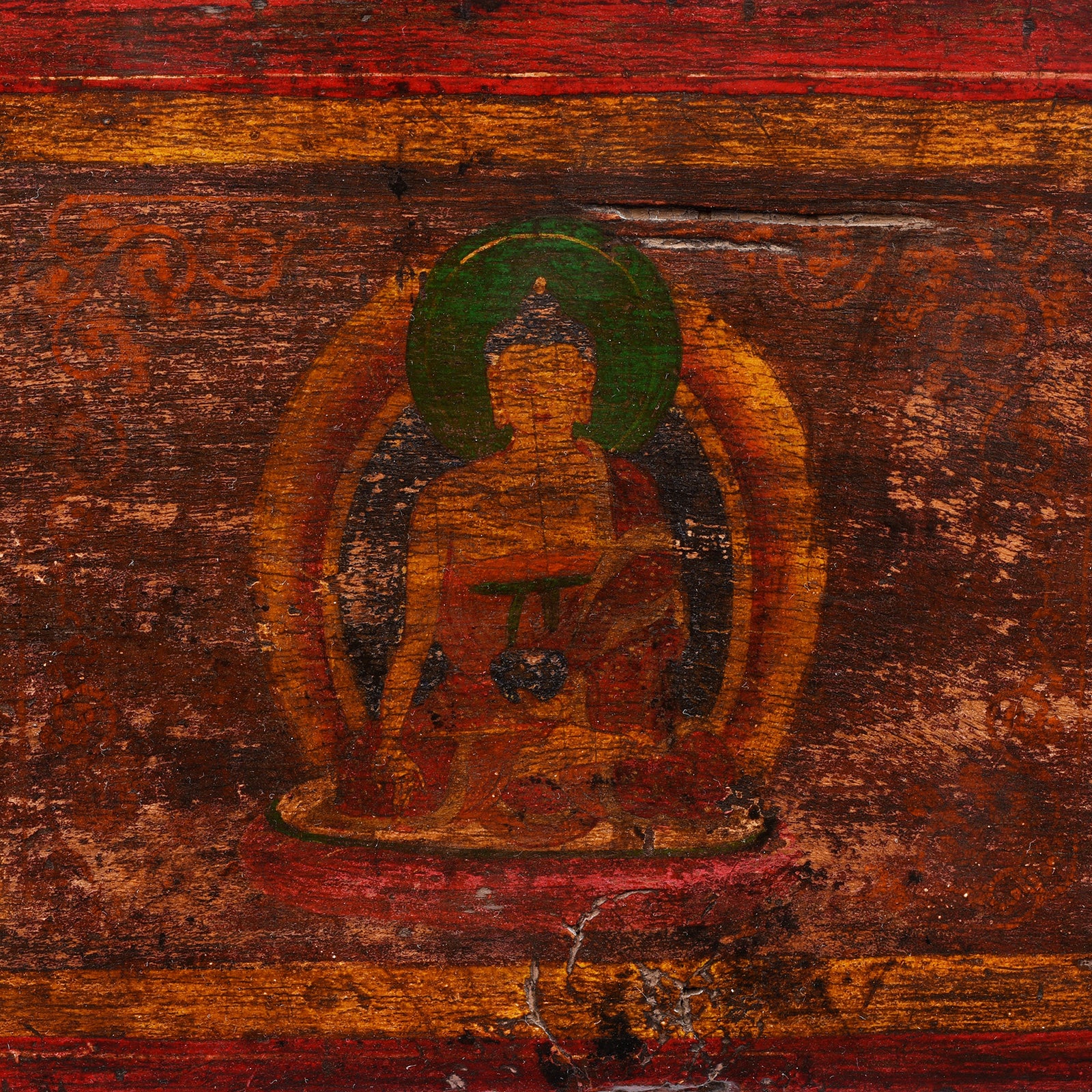 Tibetan Sutra Prayer Book Cover - 17th Century - Image 3