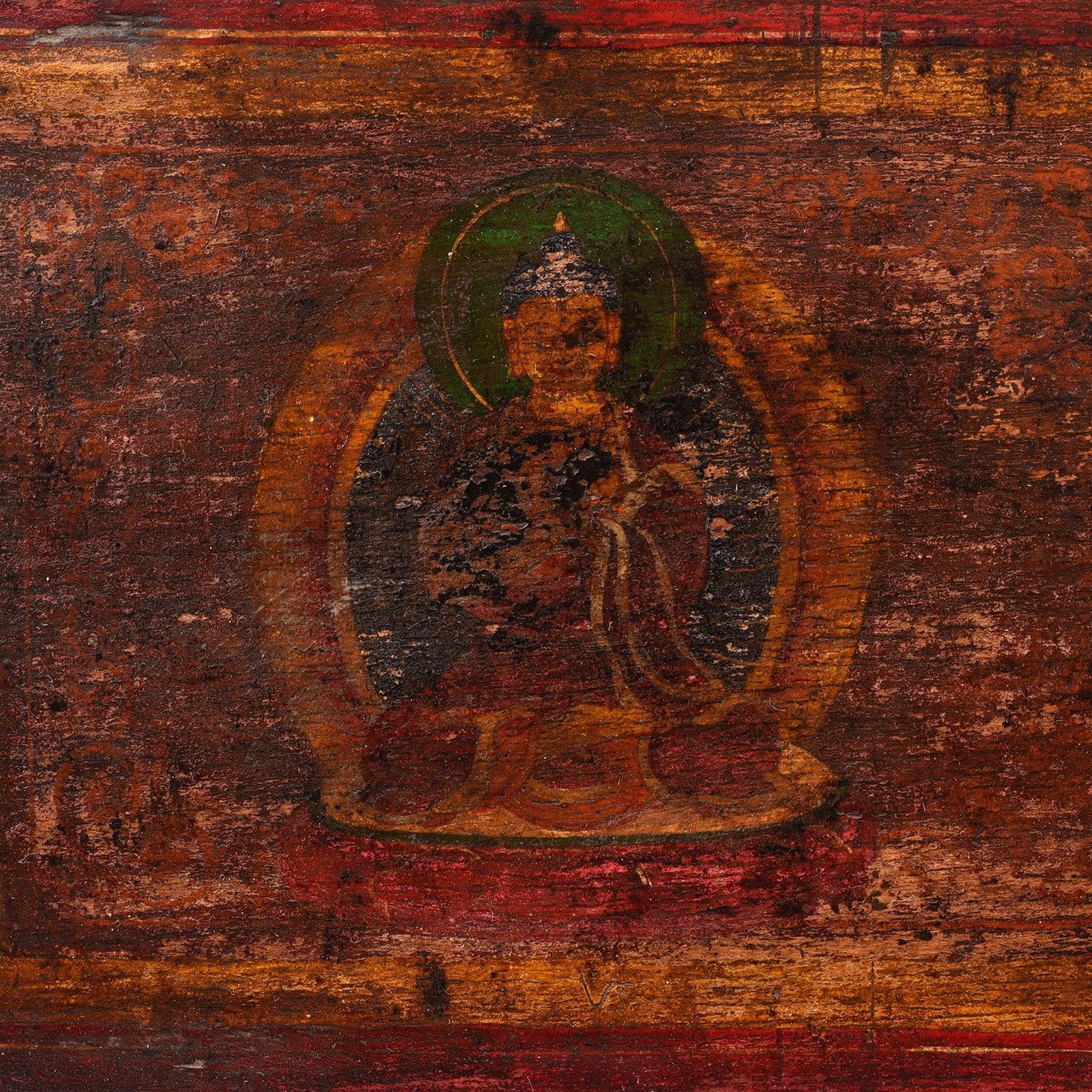 Tibetan Sutra Prayer Book Cover - 17th Century - Image 5