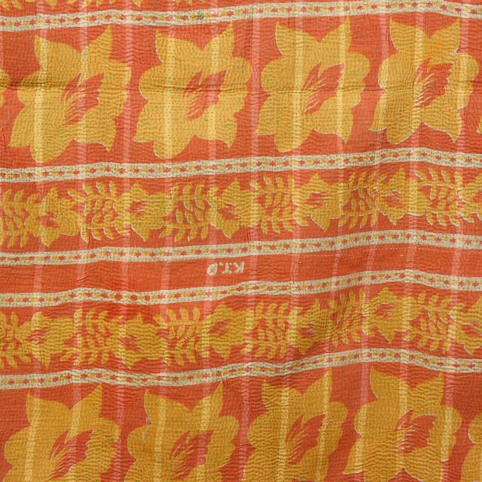 Vintage Double Sided Kantha Throw - Image 6