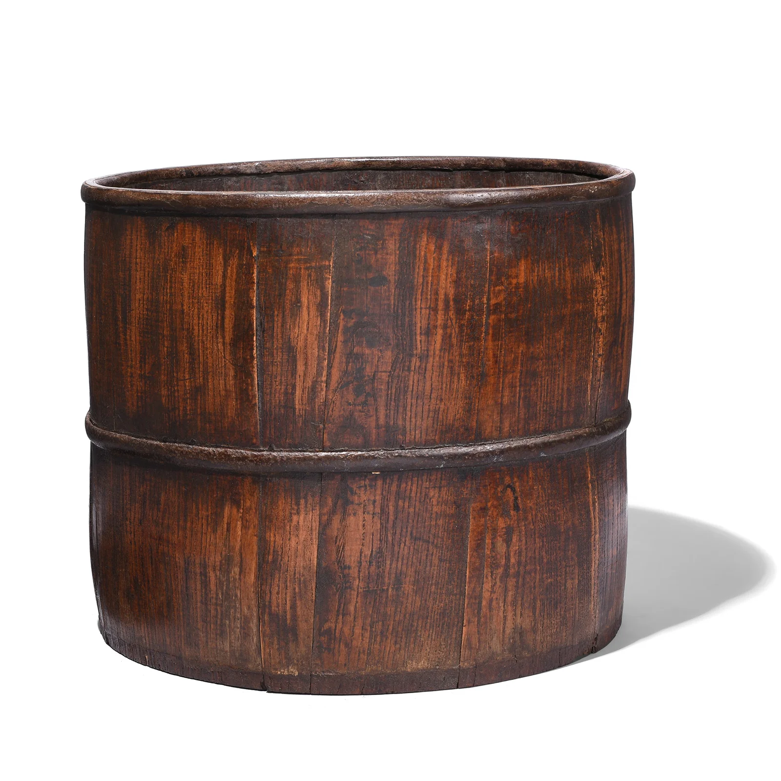 Grain Measure Made From Elm - Circa 90 Yrs Old - Image 4