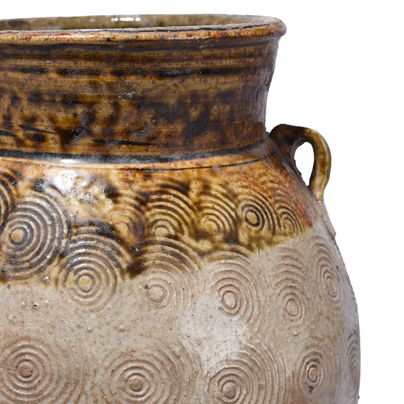 Vintage Glazed Earthenware Jar From Yunnan - Image 10