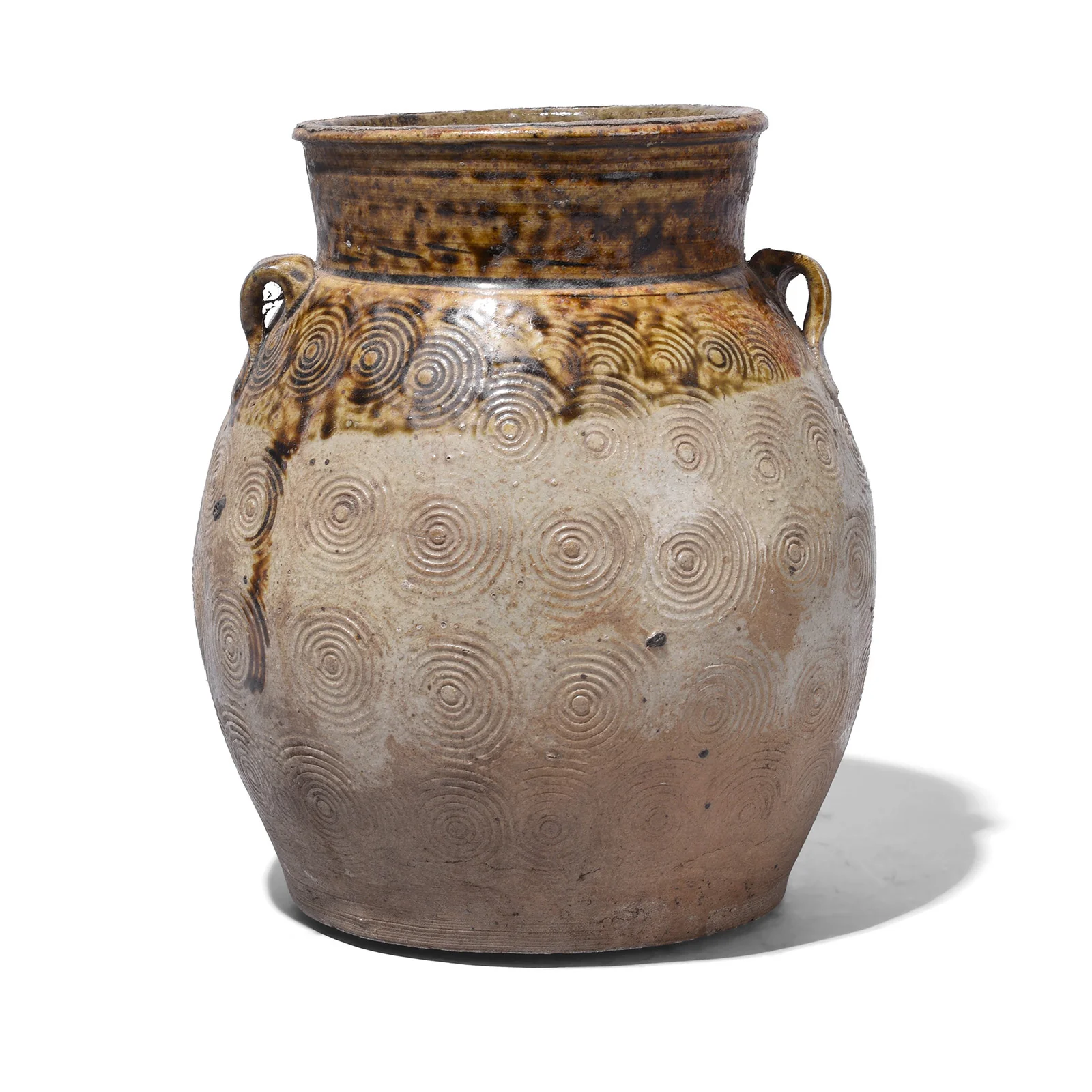 Vintage Glazed Earthenware Jar From Yunnan - Image 8