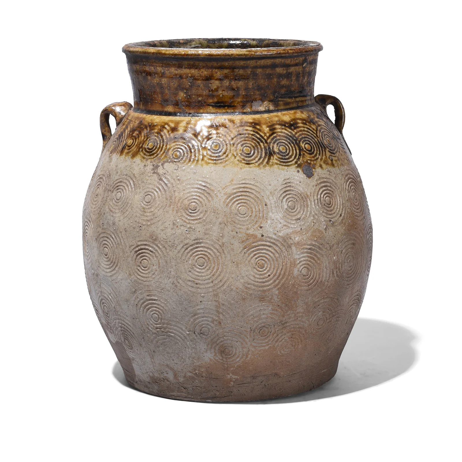 Vintage Glazed Earthenware Jar From Yunnan - Image 9