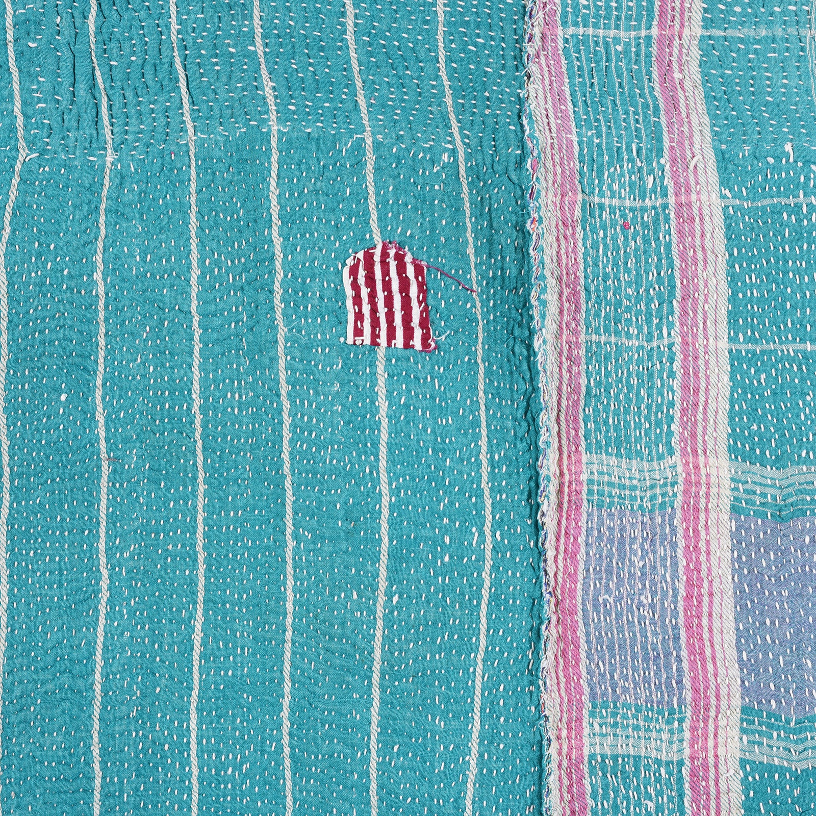 Vintage Bengali Kantha Throw - Image 3