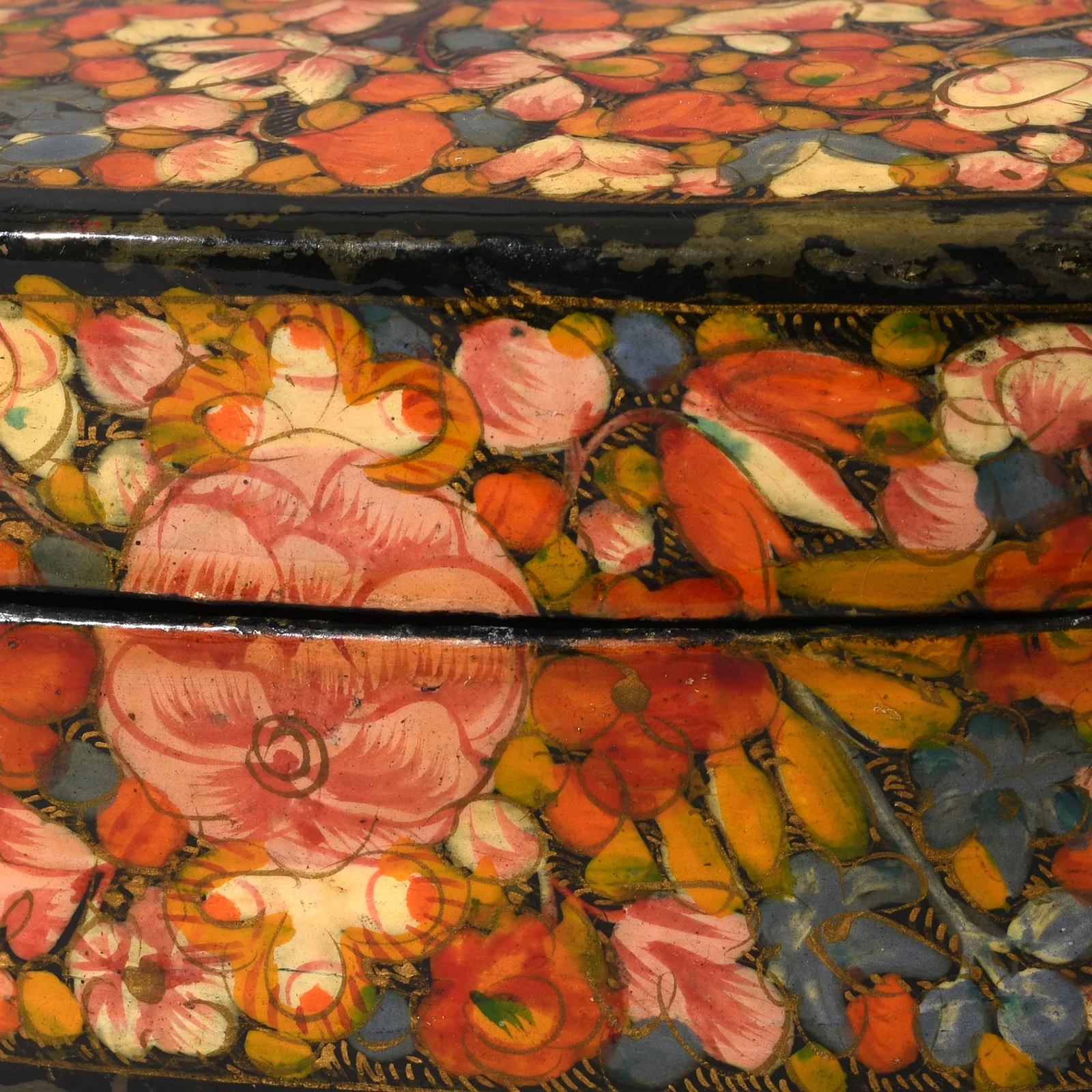 Vintage Kashmiri Trinket Box - Ca 1960 - Image 3