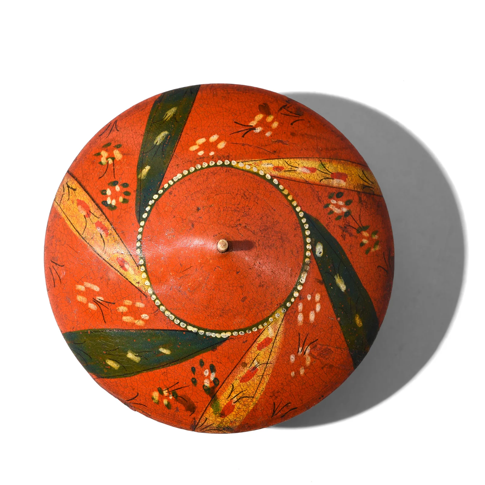 Vintage Lacquer Pot from Rajasthan - Ca 1930's - Image 2