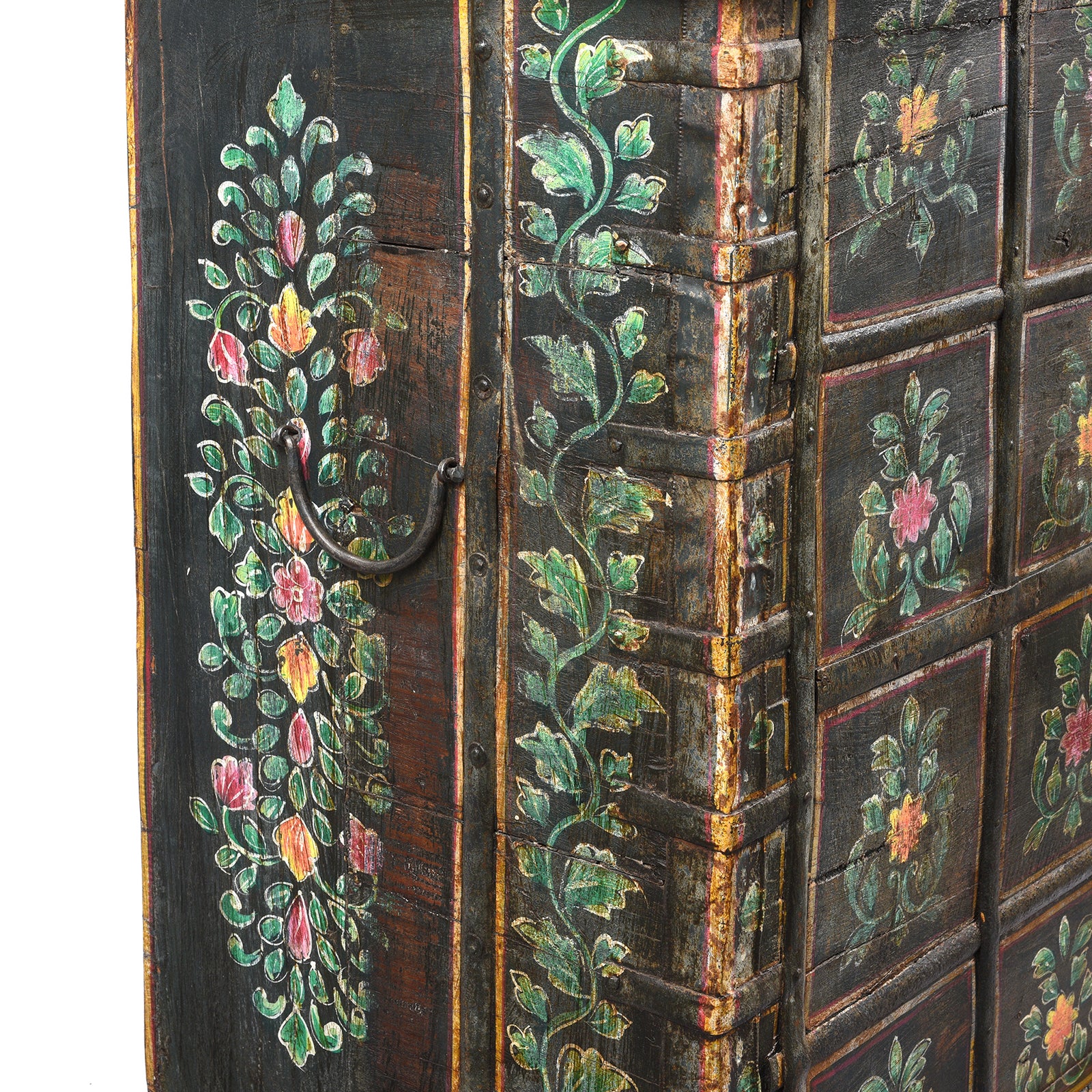 Vintage Painted Pithara Console Chest - Image 7