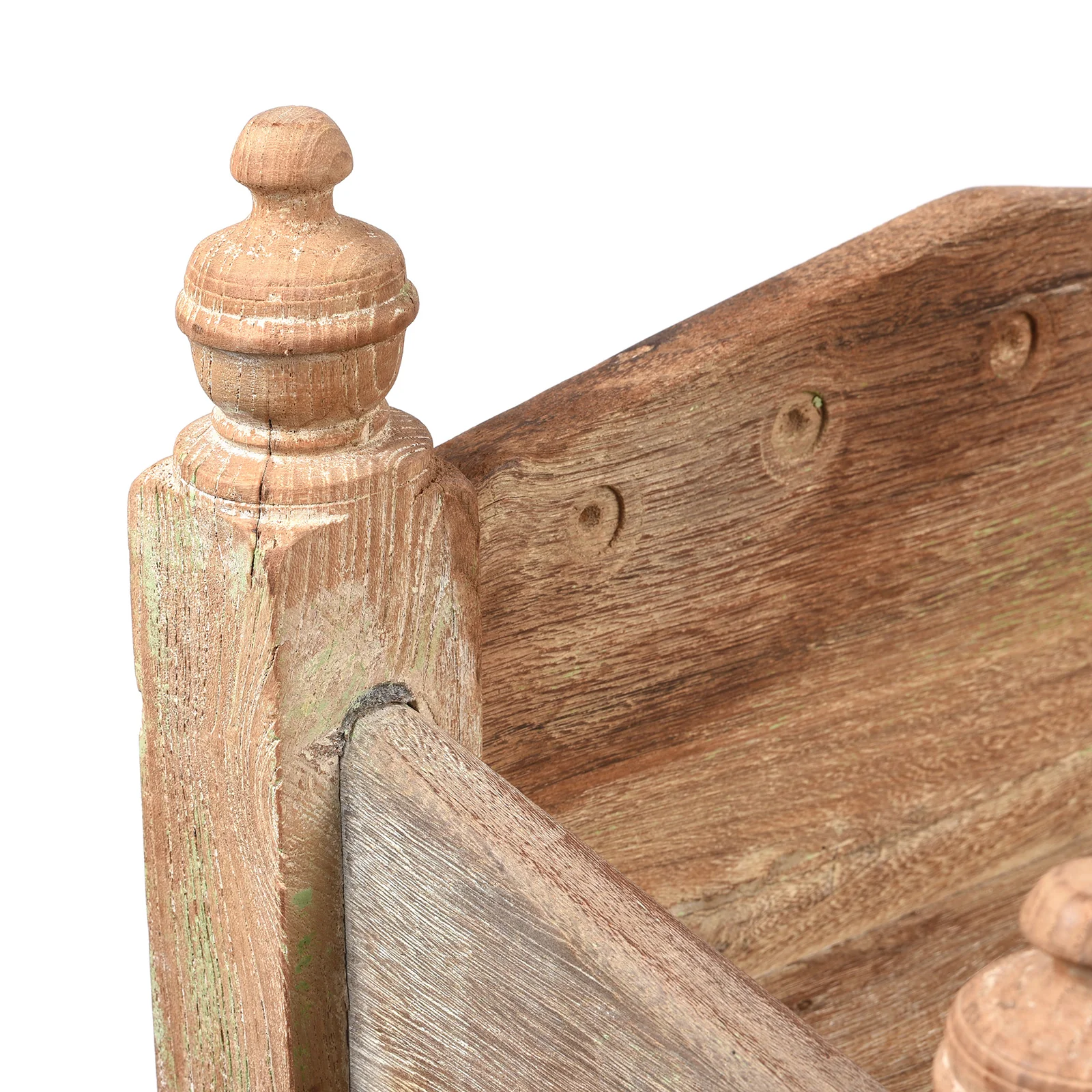 Vintage Teak Singhasan - Ca 1950's - Image 4