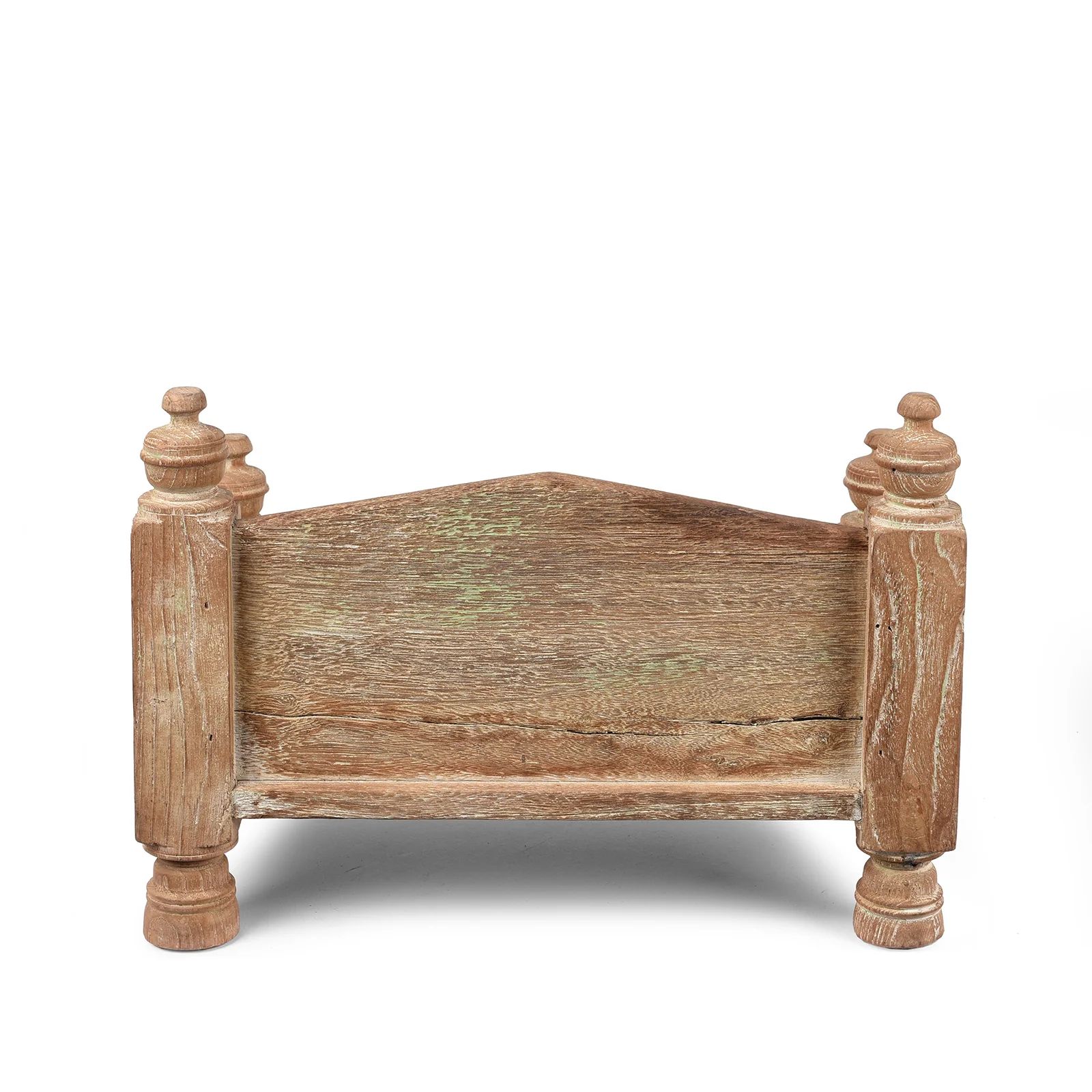 Vintage Teak Singhasan - Ca 1950's - Image 5