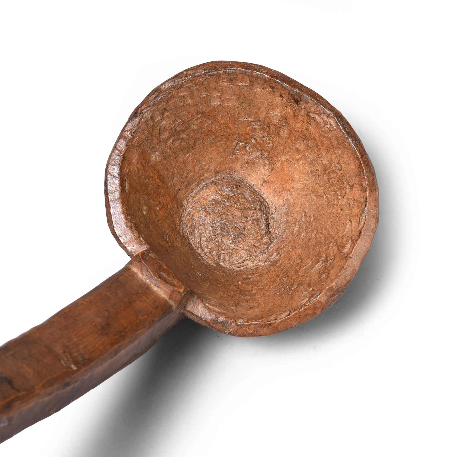Vintage Wooden Spoon From Banswara - Ca 1940's - Image 3