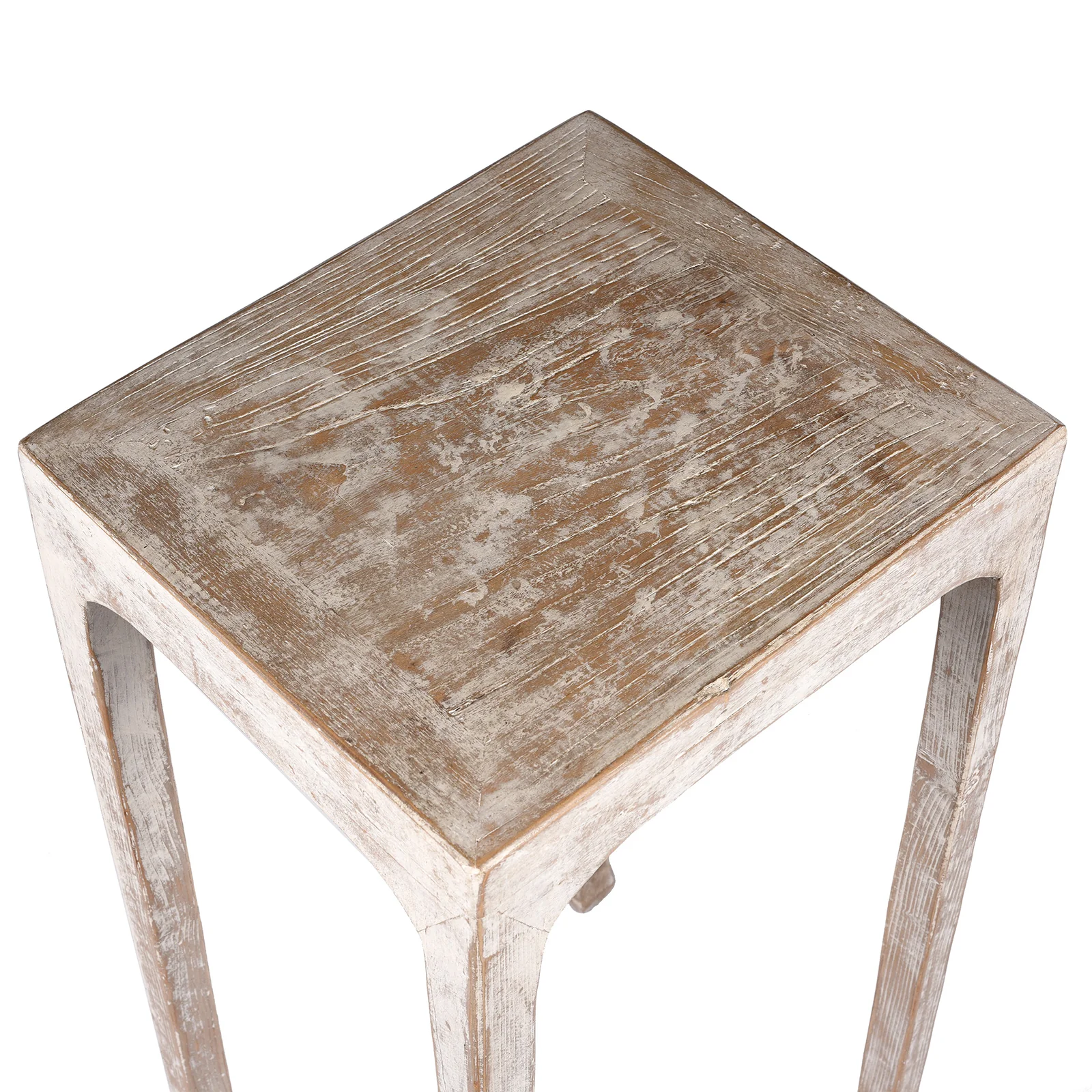 White Painted Flower Stand - Image 5