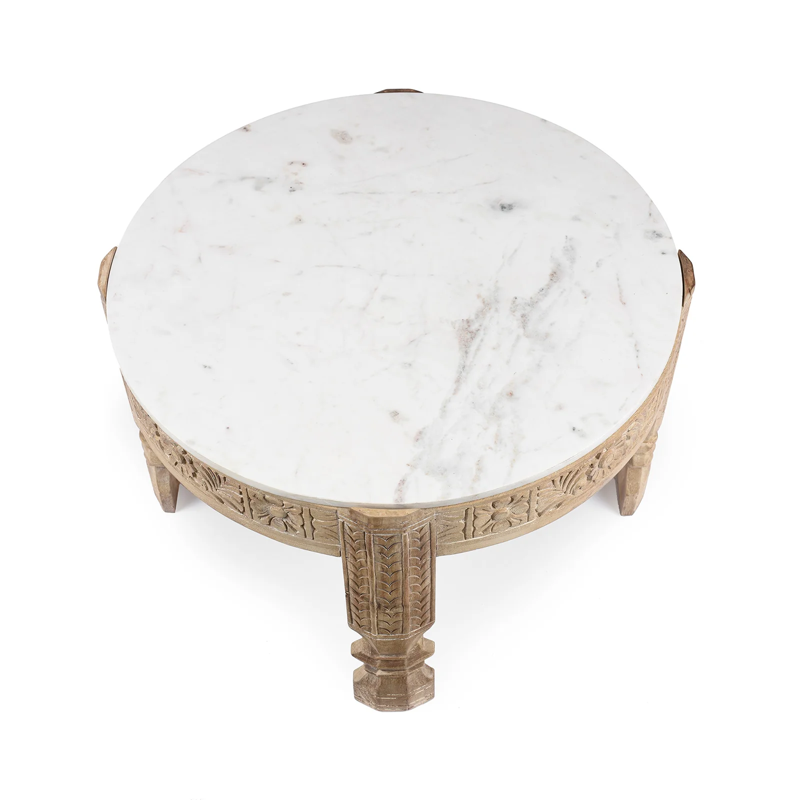Marble Top Chukki Coffee Table - Image 4
