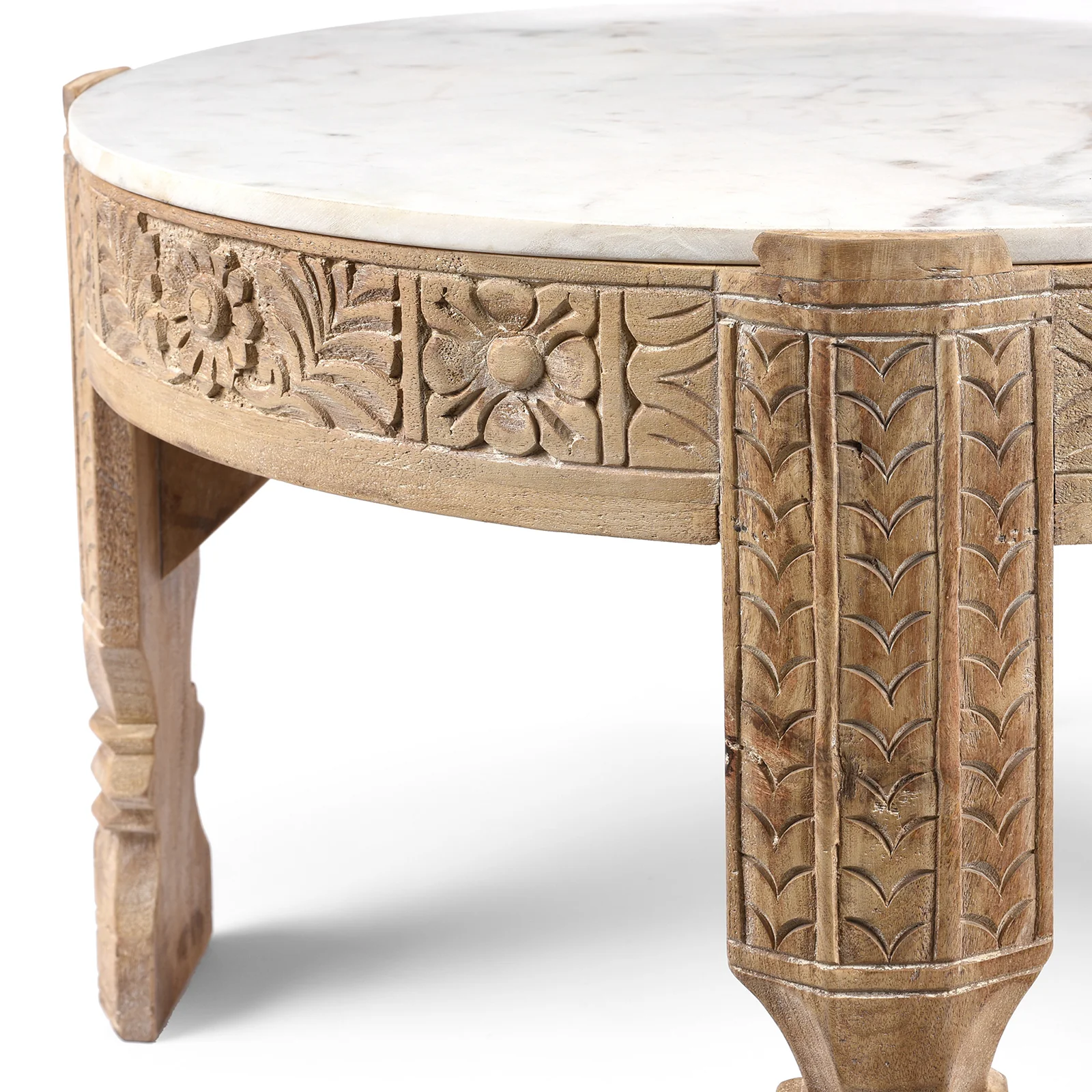 Marble Top Chukki Coffee Table - Image 5