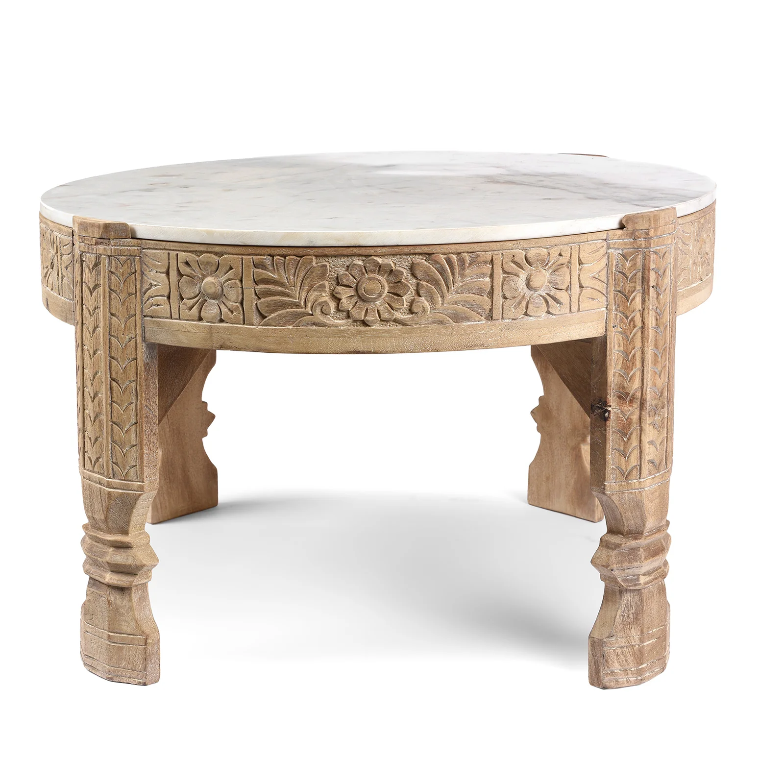 Marble Top Chukki Coffee Table - Image 7