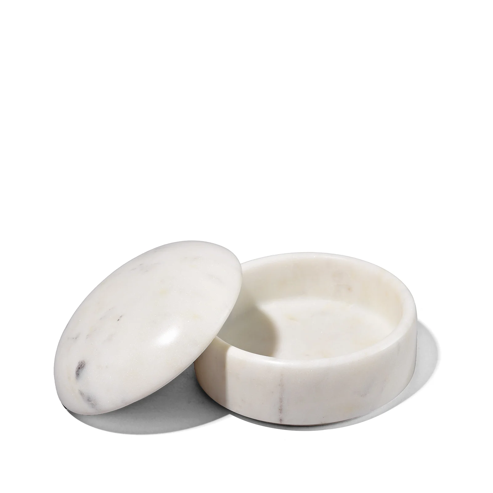White Marble Trinket Box With Lid - Image 2