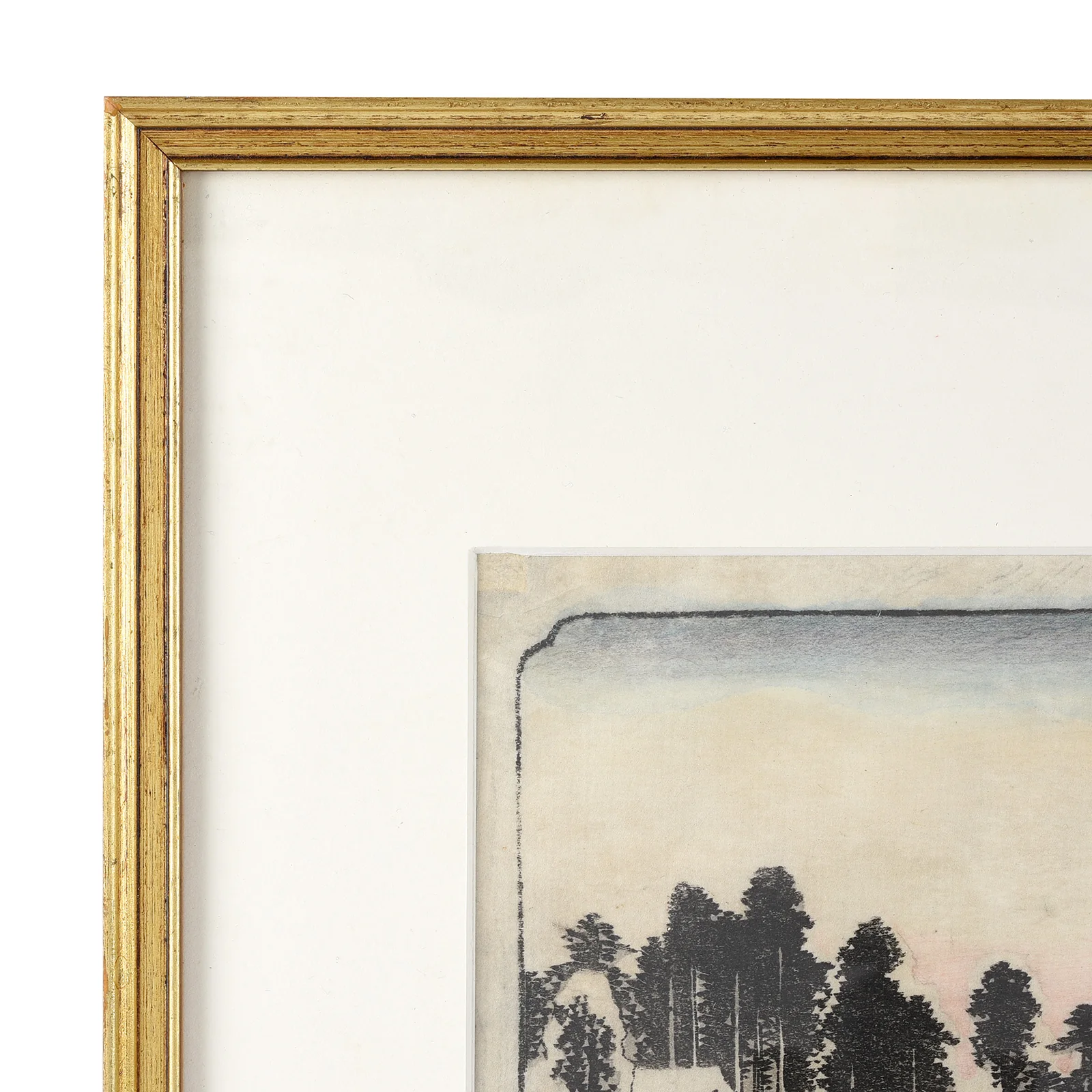 'Clear Weather After Snow At Massaki' Woodblock by Hiroshige - Image 4